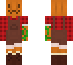 pumpkin person