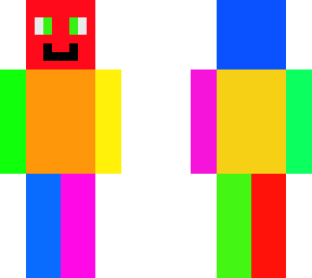 rainbow  person