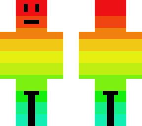 rainbow skin