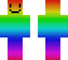 rainbow smily face
