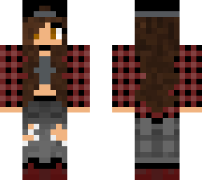 skater girl with flannel edit 2