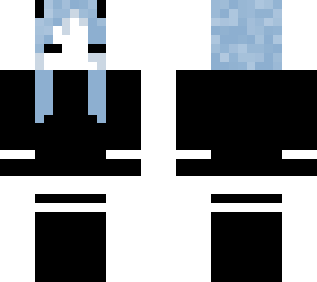 skin celeste, ***** y blanco y demonio xd