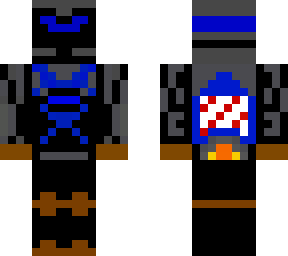 someone in a suit in a jetpack