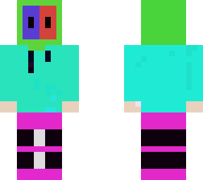 tv man skin (red,blue)