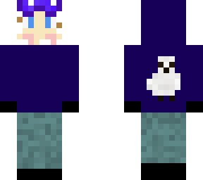 winter girl skin with owl