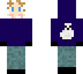 winter girl skin with owl v.2