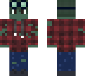 zombie flannel