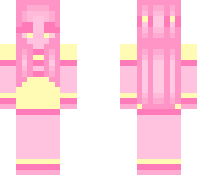 <3 pink and yellow bell skin. <3