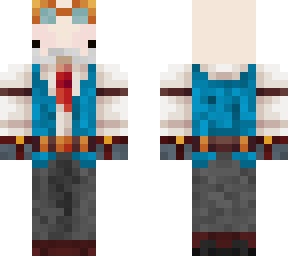 Ajolote Steampunk V2 | Minecraft Skin