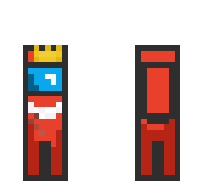 among us (red impostor)