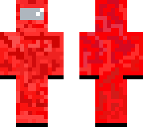 among us character (red)