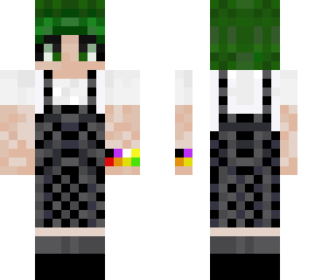 black aesthetic overalls