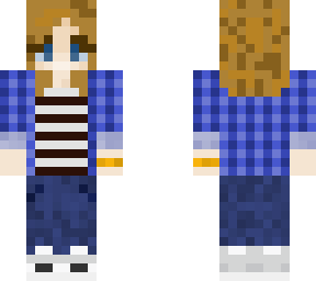 blu flannel