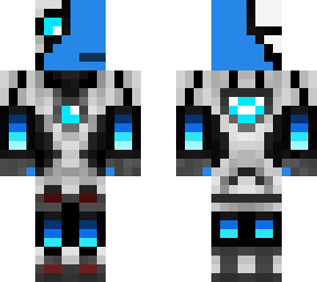 blue ciborg