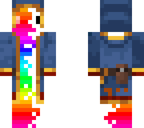 colourful wandering trader