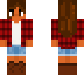 crimson rose (my minecraft skin)