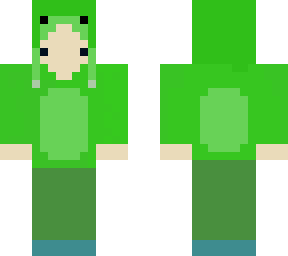 Cute Frog Person | Minecraft Skin