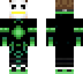 cyber dude with duck mask