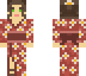 girl in daisy kimono (updated)