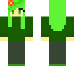 green girl with sweater top improved again