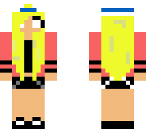 herobrine girl with golden hair (frankenstein3000)