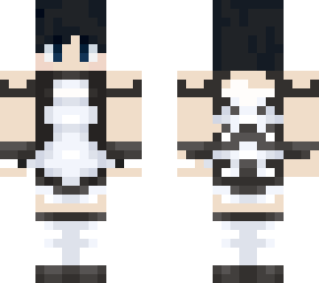 kageyama in maid outfit **maid outfit preset isnt mine