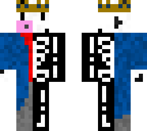 king cow blue/skeleton
