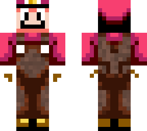 mario with brown overall