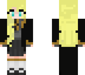 my hufflepuff skin update!