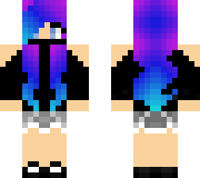 ombre haired girl