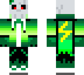 pikaninja25's spooky scary skin!