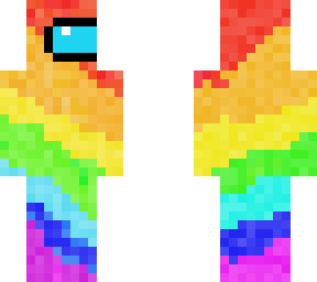 rainbow among us crewmate