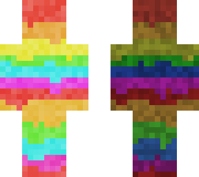 rainbow person
