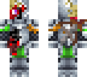 scary knight green
