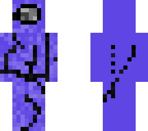 scratched among us player purple