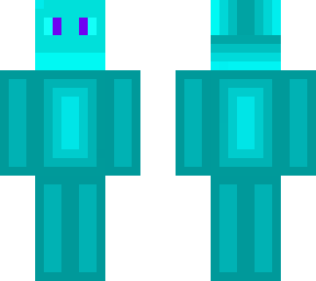 shaded skin in  blue color