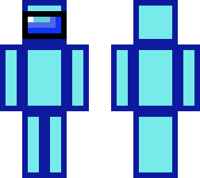 the blue amung us guy