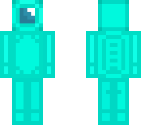 among us cyan