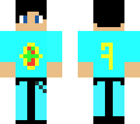 blue shirt guy