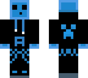 blue slime skin