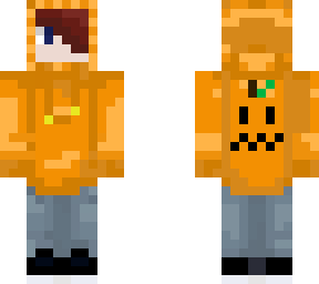 carved pumpkin boy