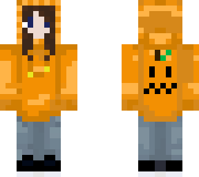 carved pumpkin hoodie