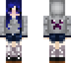 dark blue girl