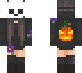 flower halloween masked girl (edited)