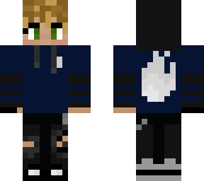gender neutral navy hoodie