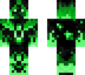 green black deamon