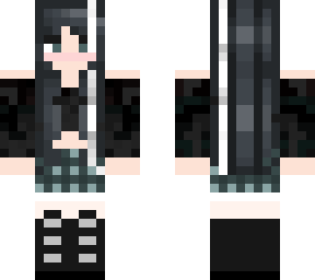 green goth girl