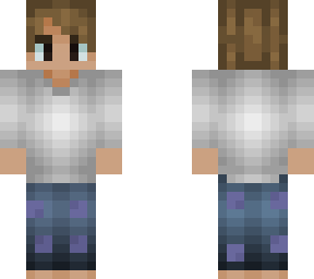 me, but in minecraft (i'm wearing pajamas)