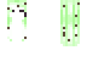 mint chocolate chip ice-cream hair base.