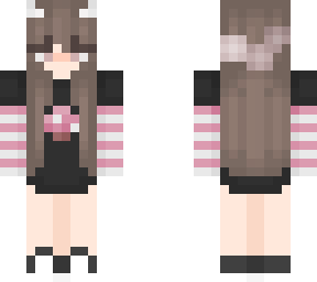 not mine pink version of mushroom girl